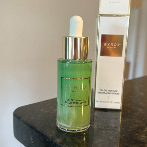 BYROE Celery AHA + LHA Resurfacing Serum 1.01 fl oz/30ml BRAND NEW/Sealed!! - Picture 11 of 12